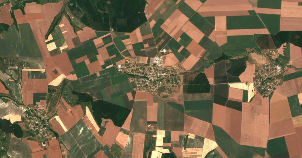 Сателитска карта на Dobroplodno