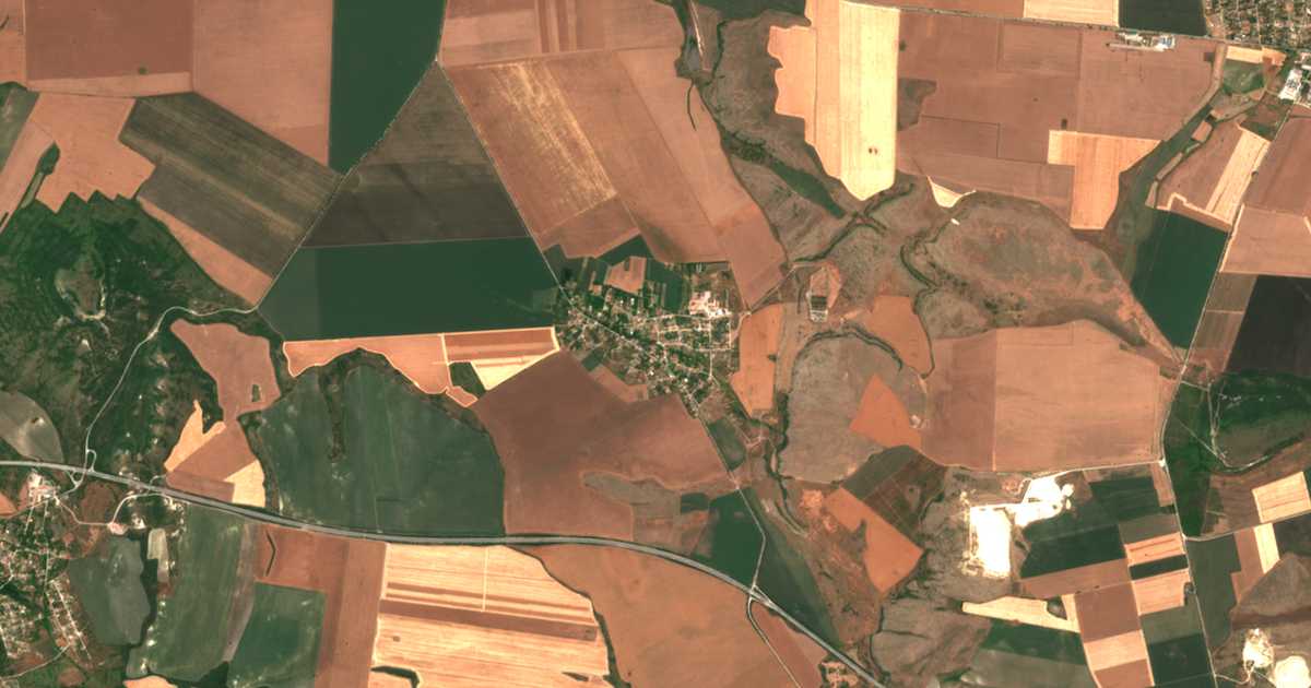 Сателитска карта на Mlada Gvardija