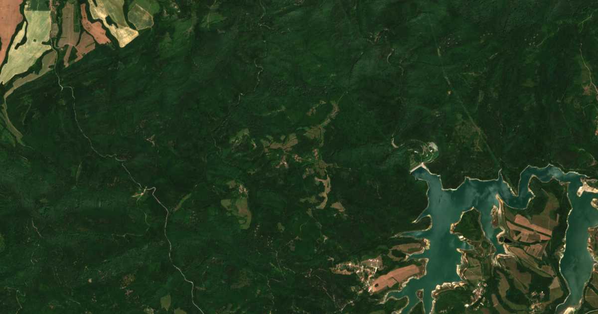 Сателитска карта на Harvalovci
