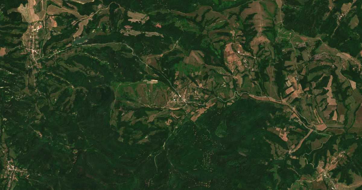 Сателитска карта на Kamenari
