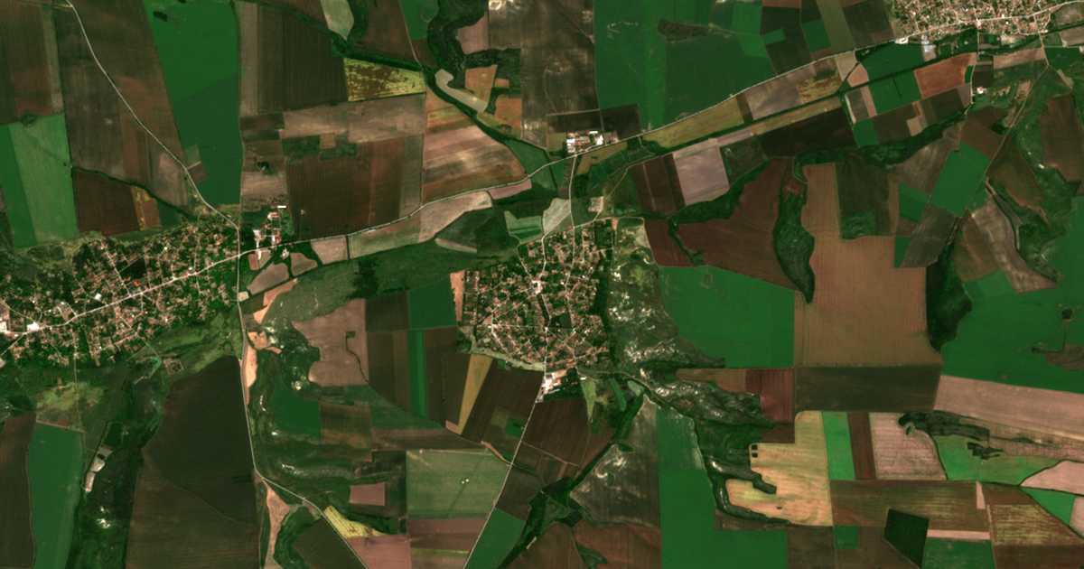 Сателитска карта на Ivanča