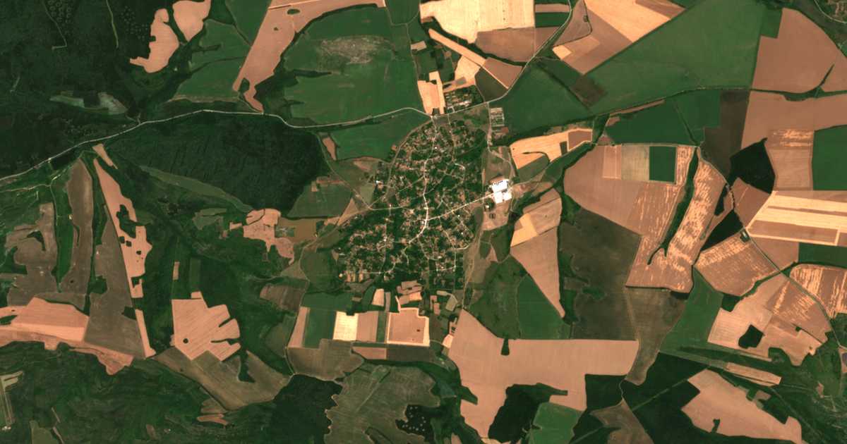 Сателитска карта на Sušica