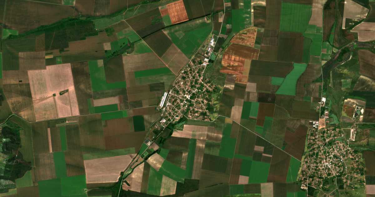 Сателитска карта на Morava