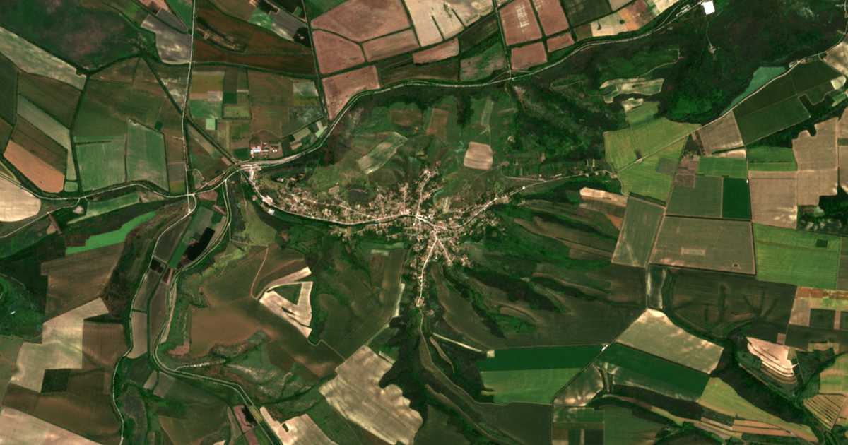 Сателитска карта на Oreš