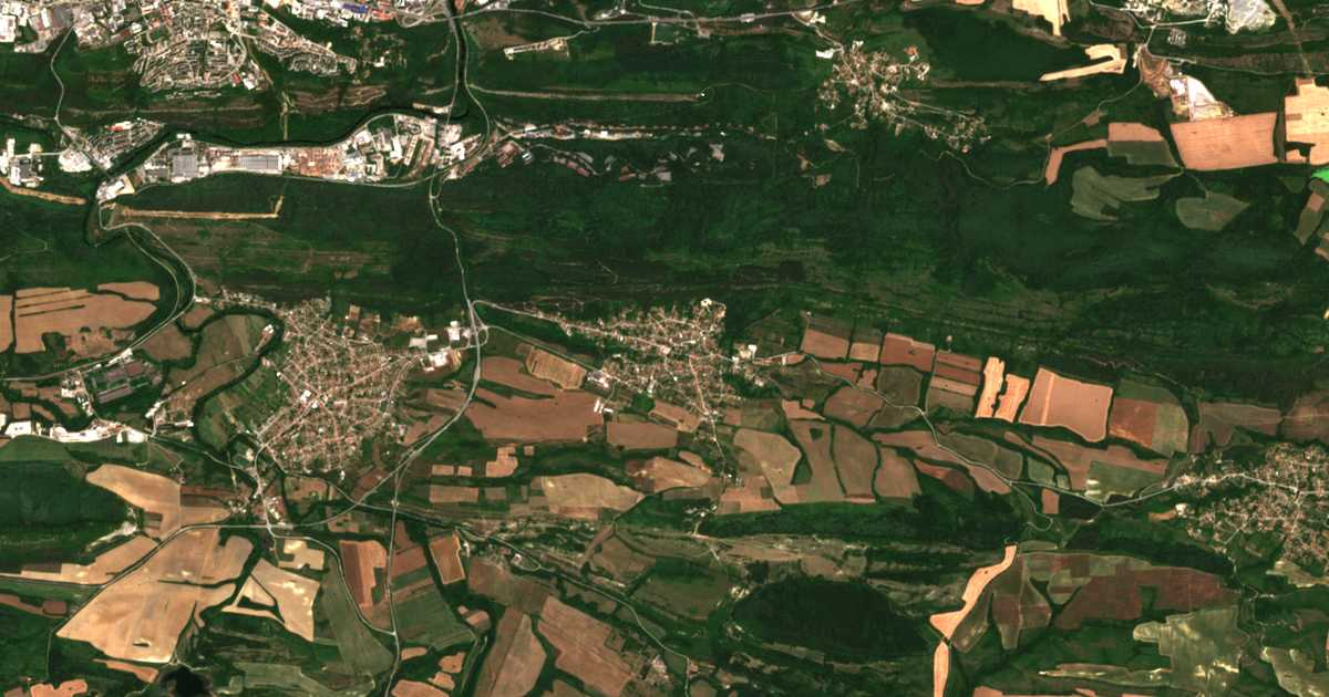 Сателитска карта на Prisovo