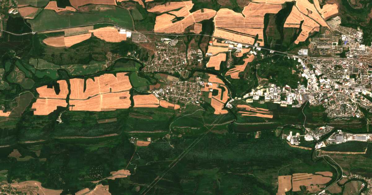 Сателитска карта на Šemševo