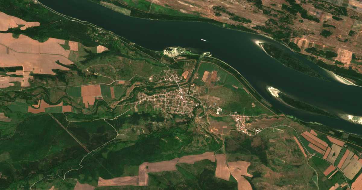 Сателитска карта на Arčar