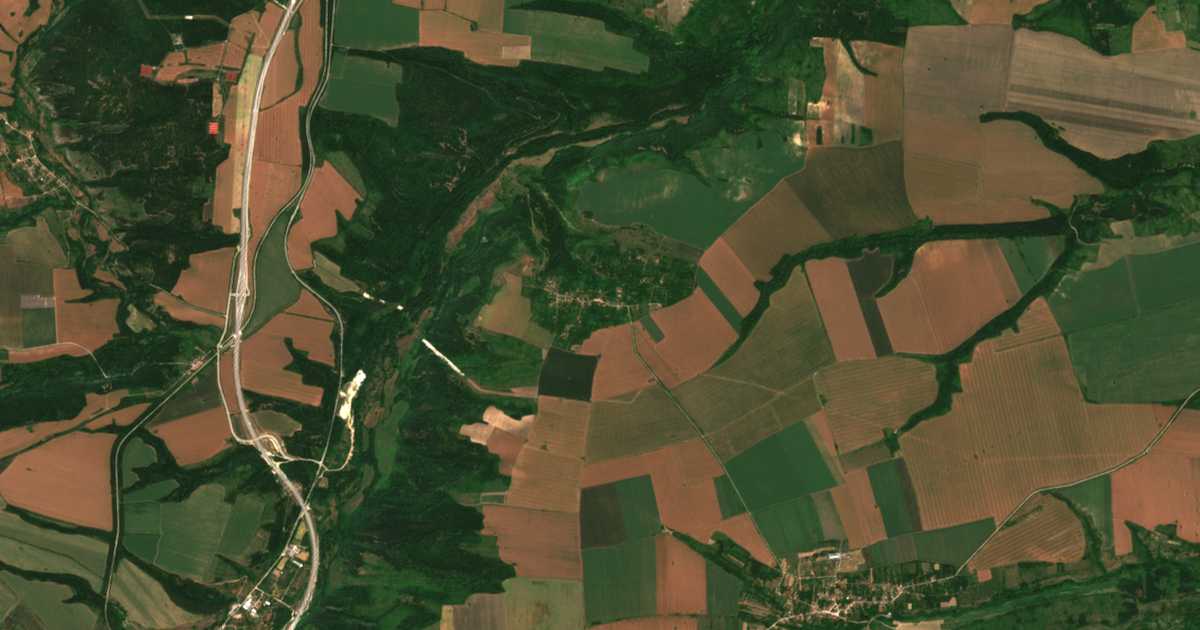 Сателитска карта на Lagoševci