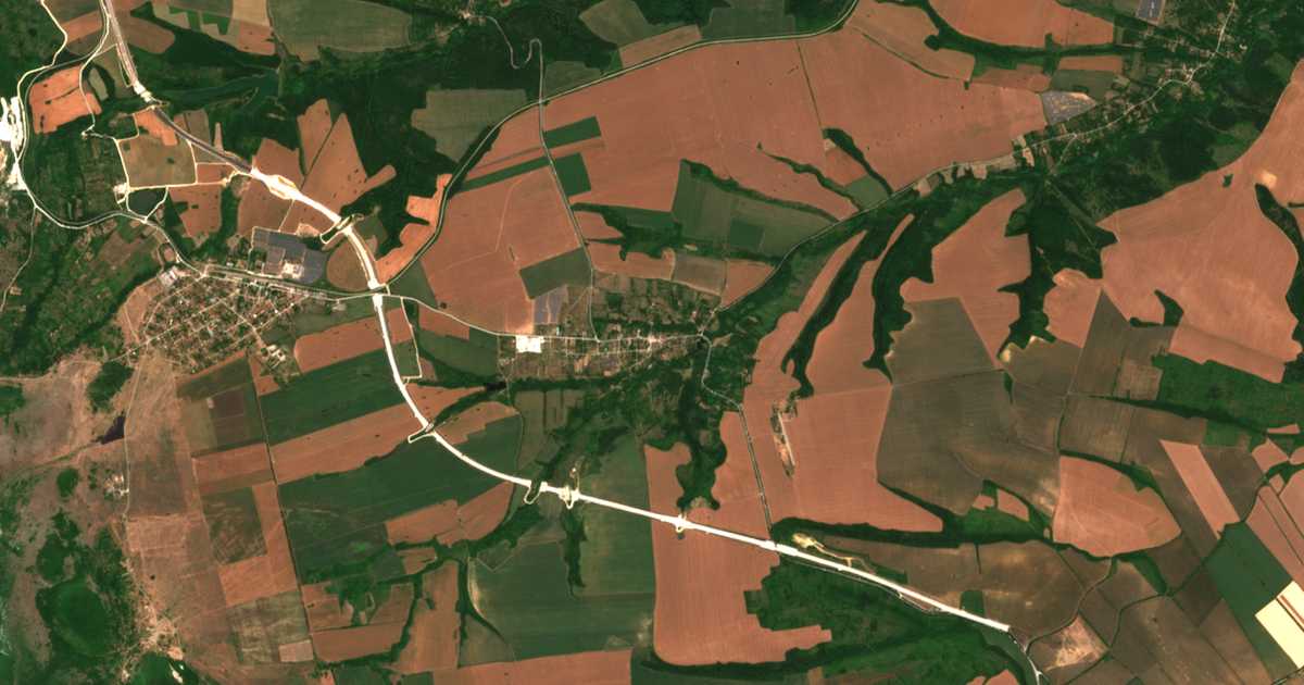 Сателитска карта на Medovnica