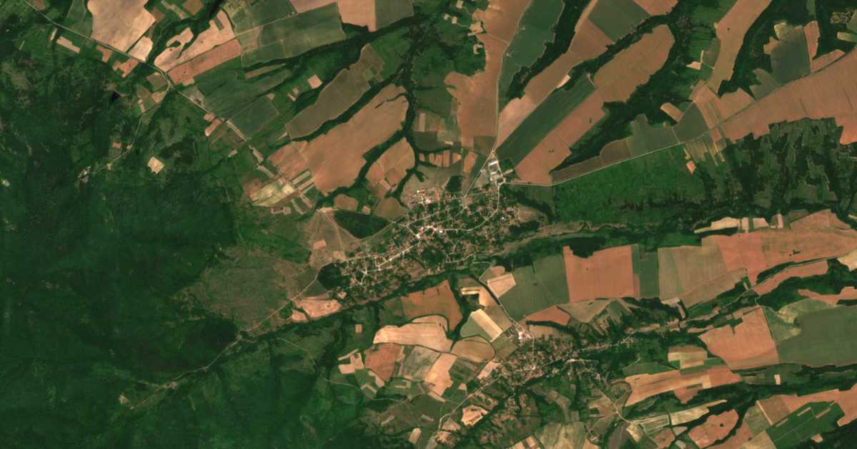 Сателитска карта на Rakovica
