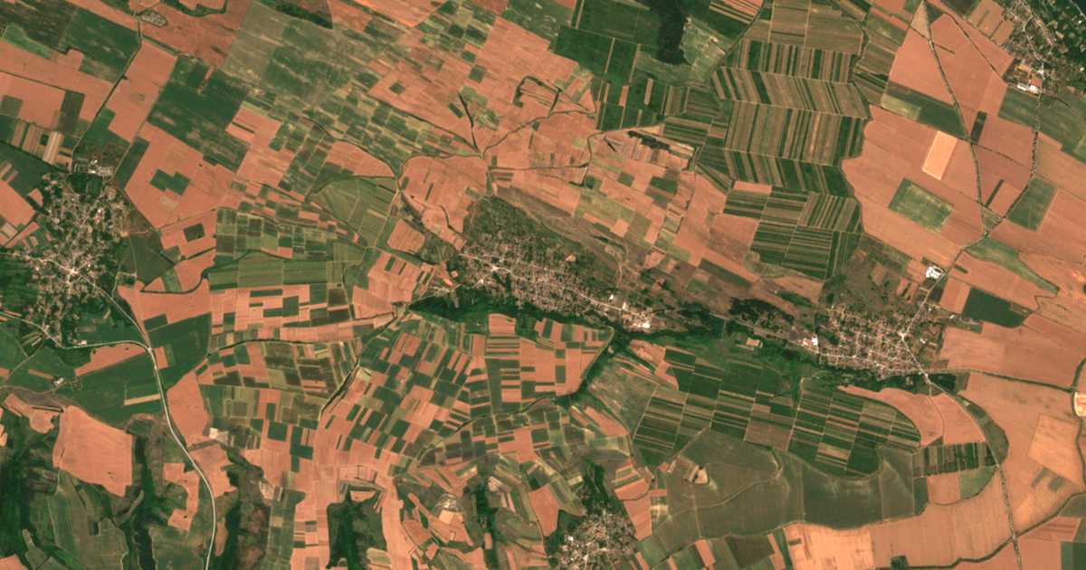 Сателитска карта на Vinarovo