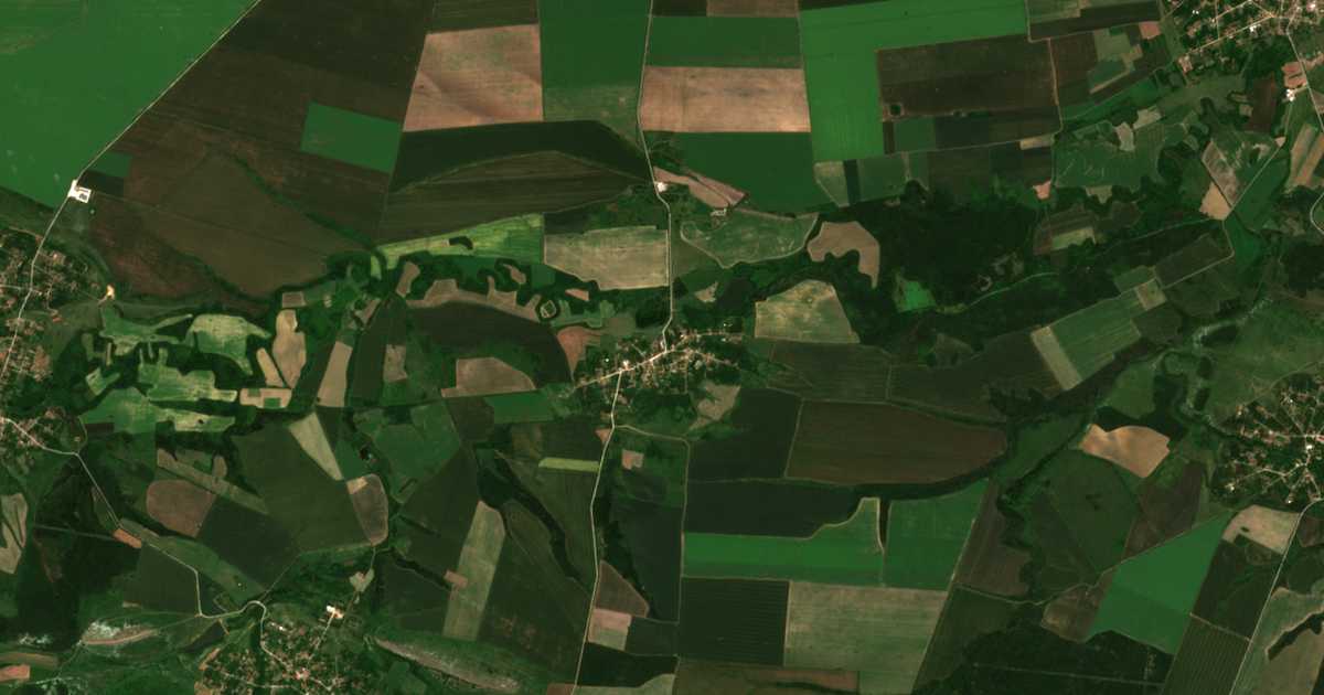 Сателитска карта на Komarevo