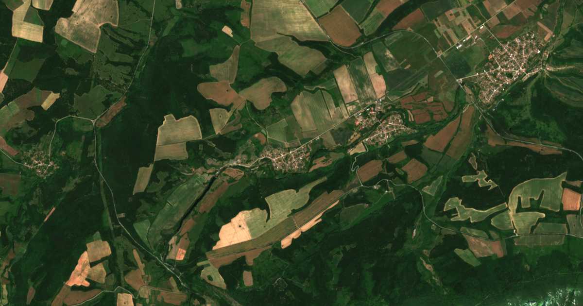 Сателитска карта на Botunja