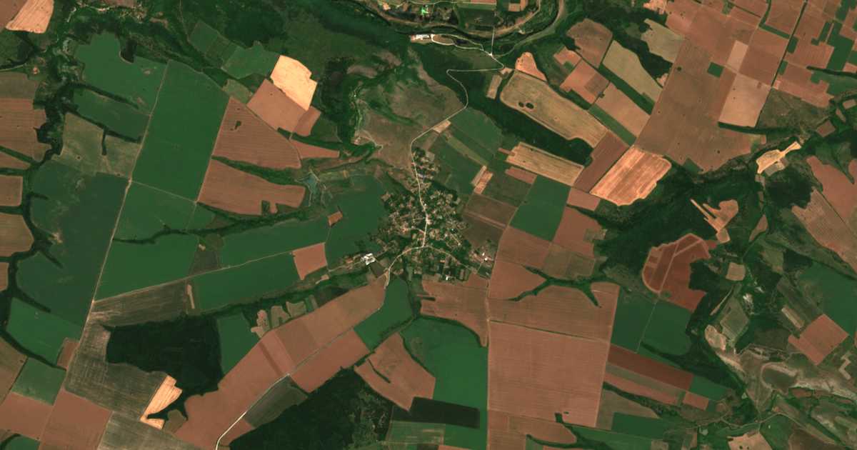 Сателитска карта на Gradešnica