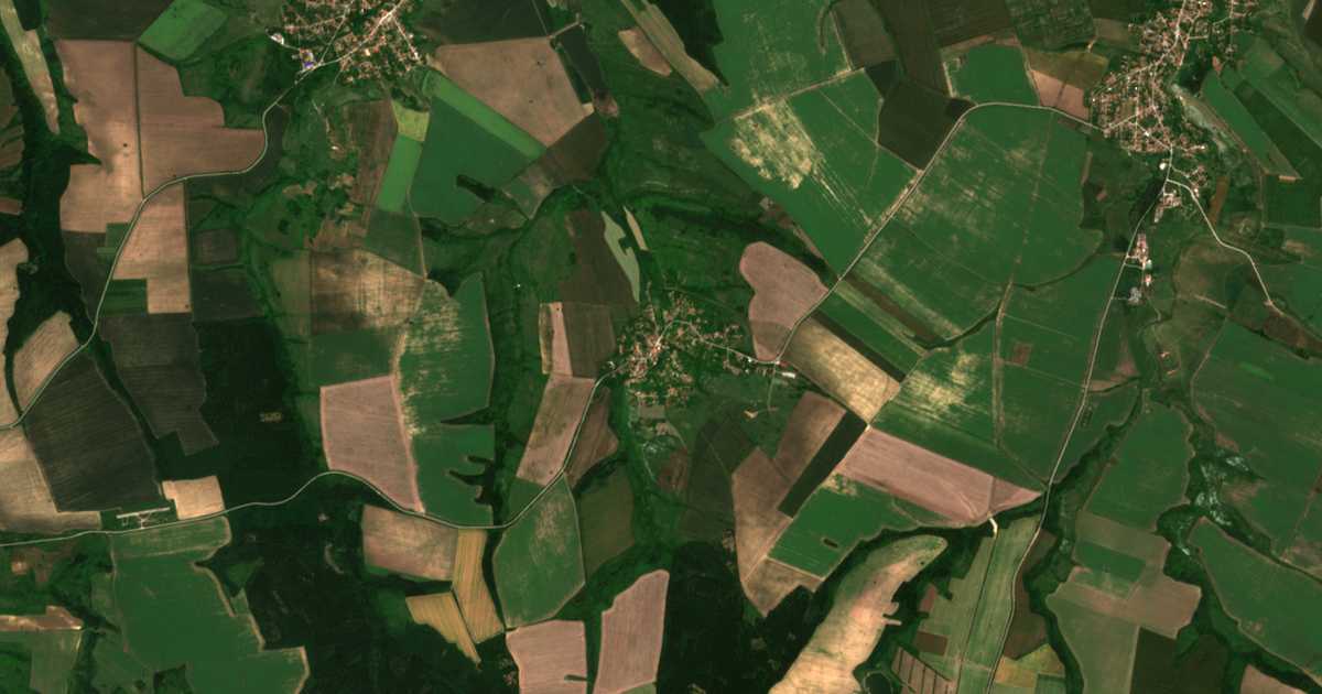 Сателитска карта на Osen
