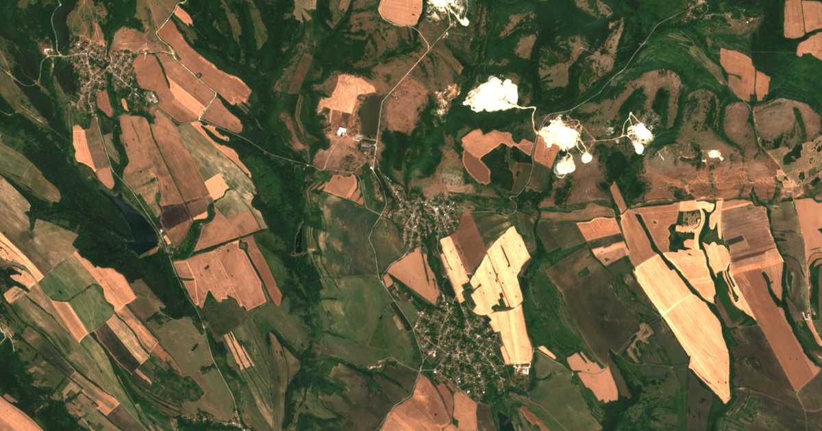 Сателитска карта на Gorna Kremena