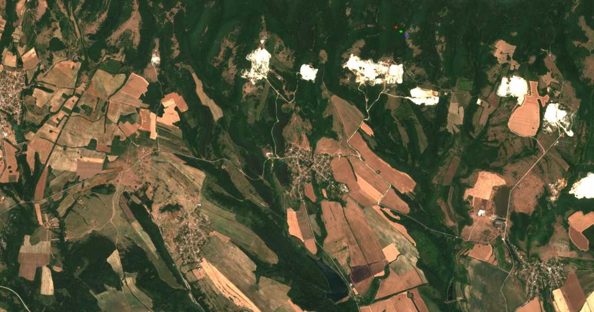Сателитска карта на Vǎrbešnica