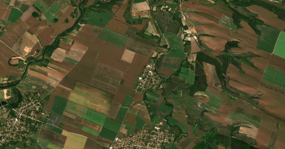 Сателитска карта на Vojvodovo