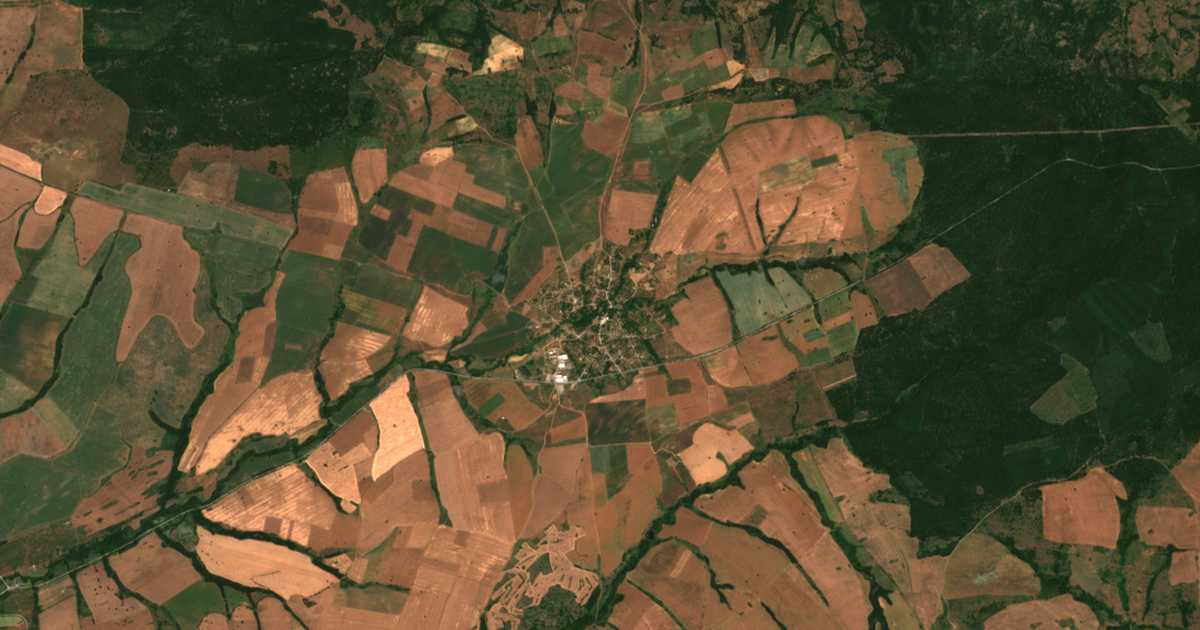 Сателитска карта на Goljamo Kruševo
