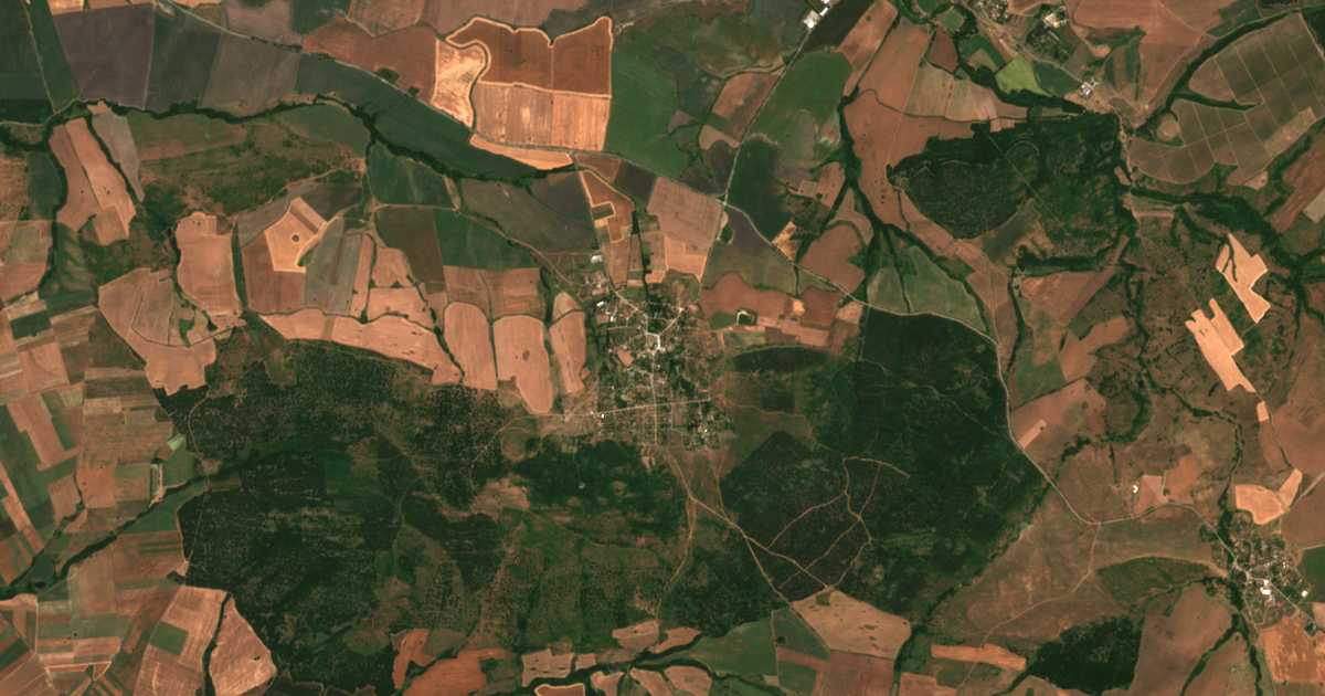 Сателитска карта на Mamarčevo