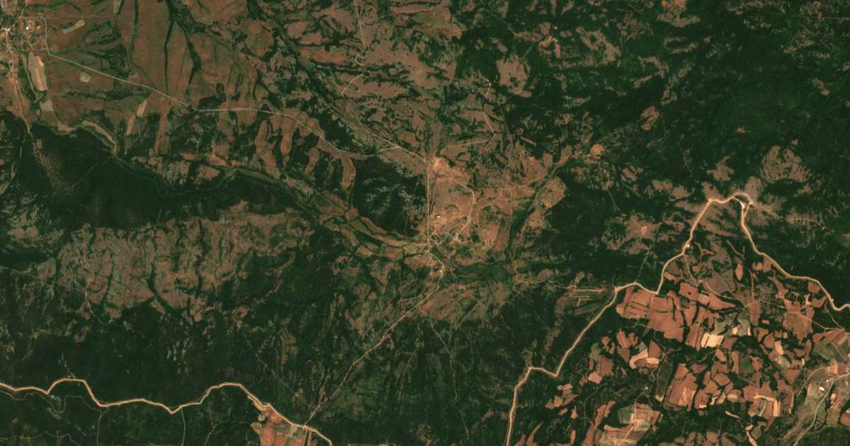 Сателитска карта на Goljam Dervent