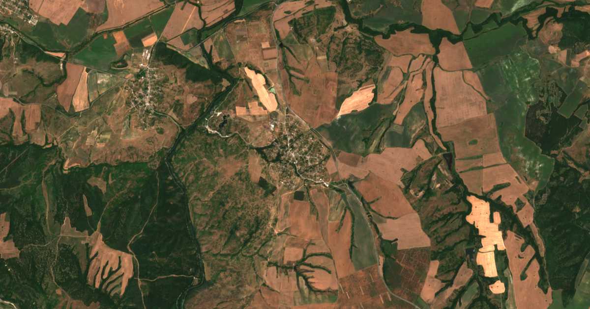 Сателитска карта на Granitovo