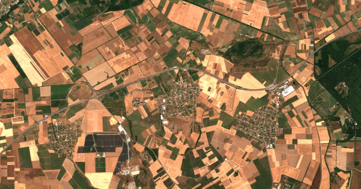 Сателитска карта на Draževo