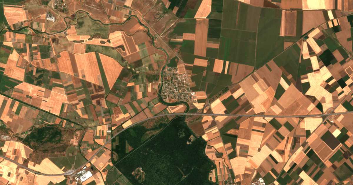 Сателитска карта на Zavoj