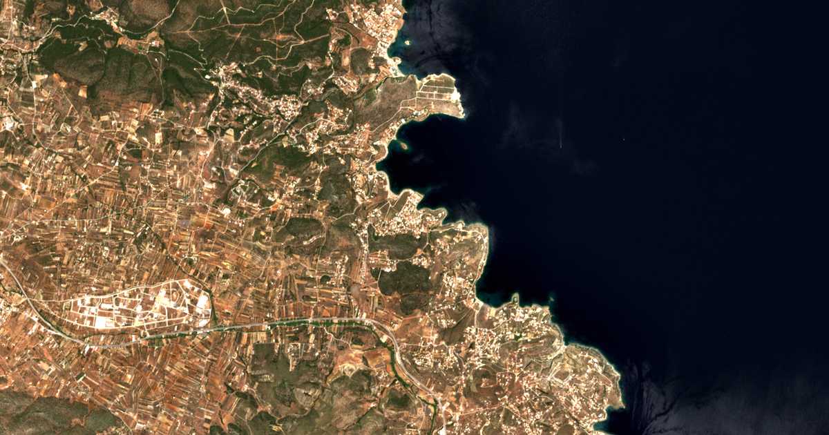 Сателитска карта на Víntzi Daskaleioú