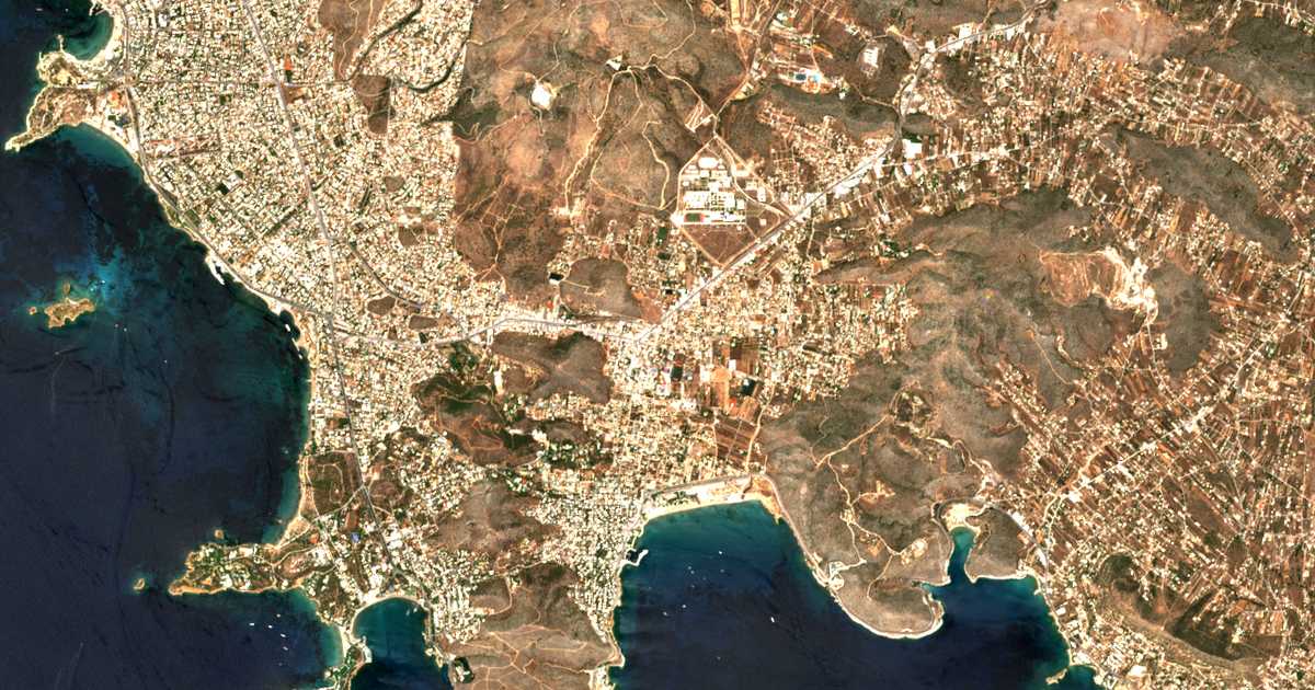 Сателитска карта на Vári