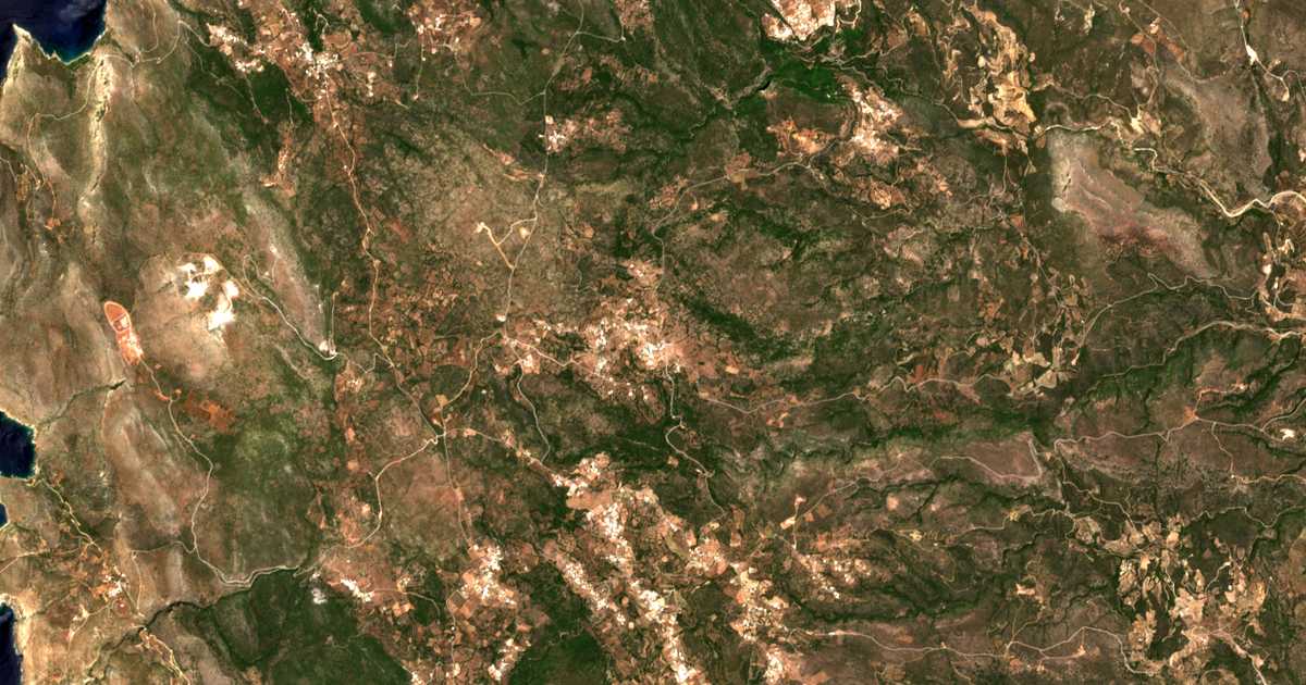 Сателитска карта на Frátsia