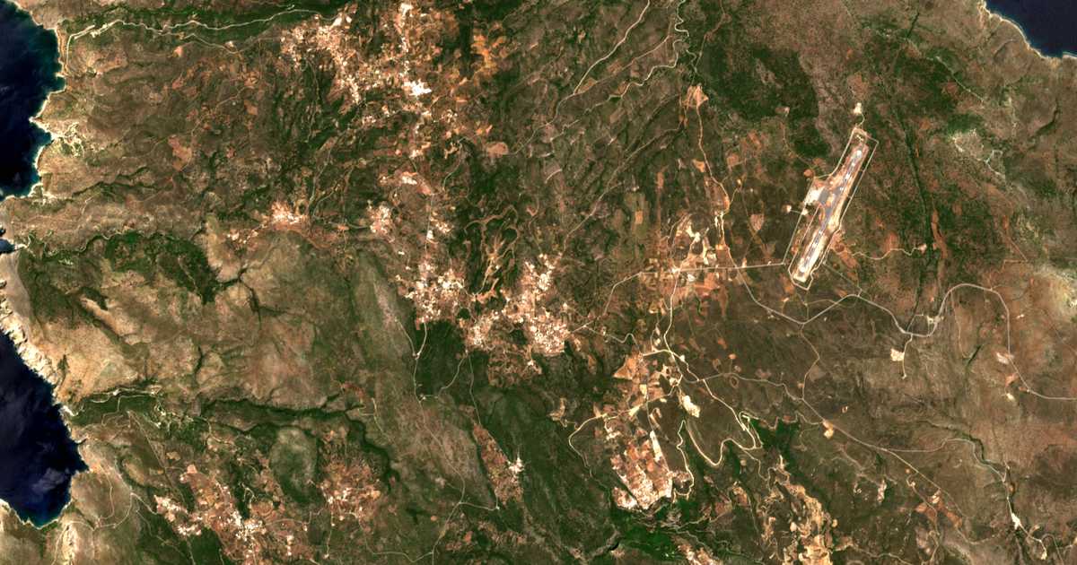 Сателитска карта на Kastrisiánika
