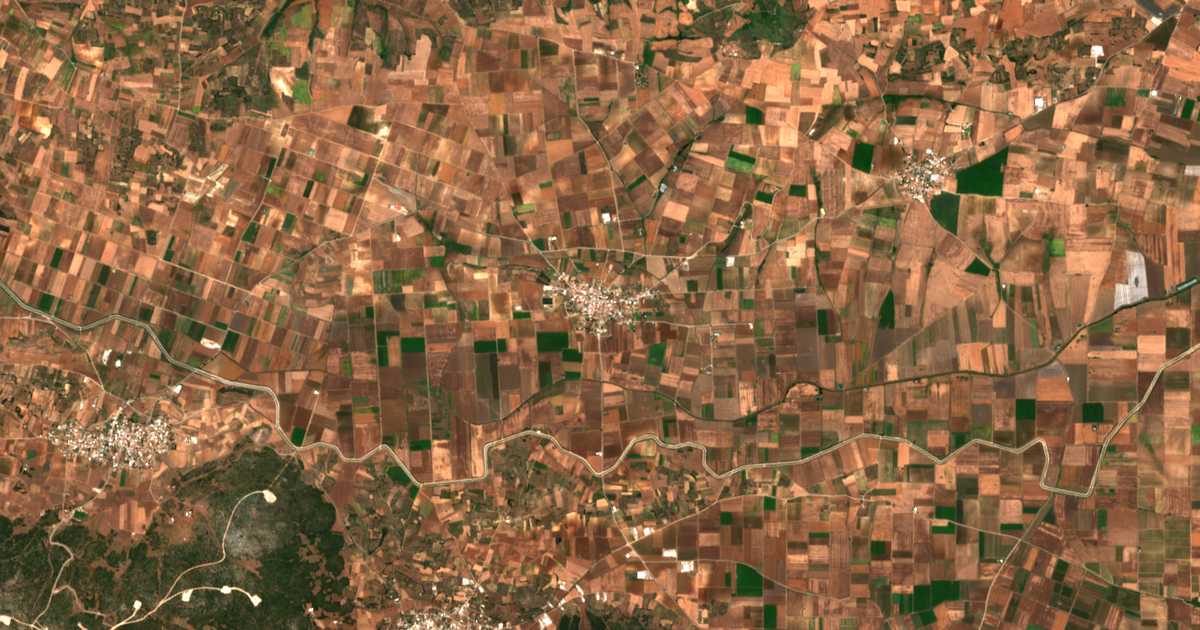 Сателитска карта на Melissochórion