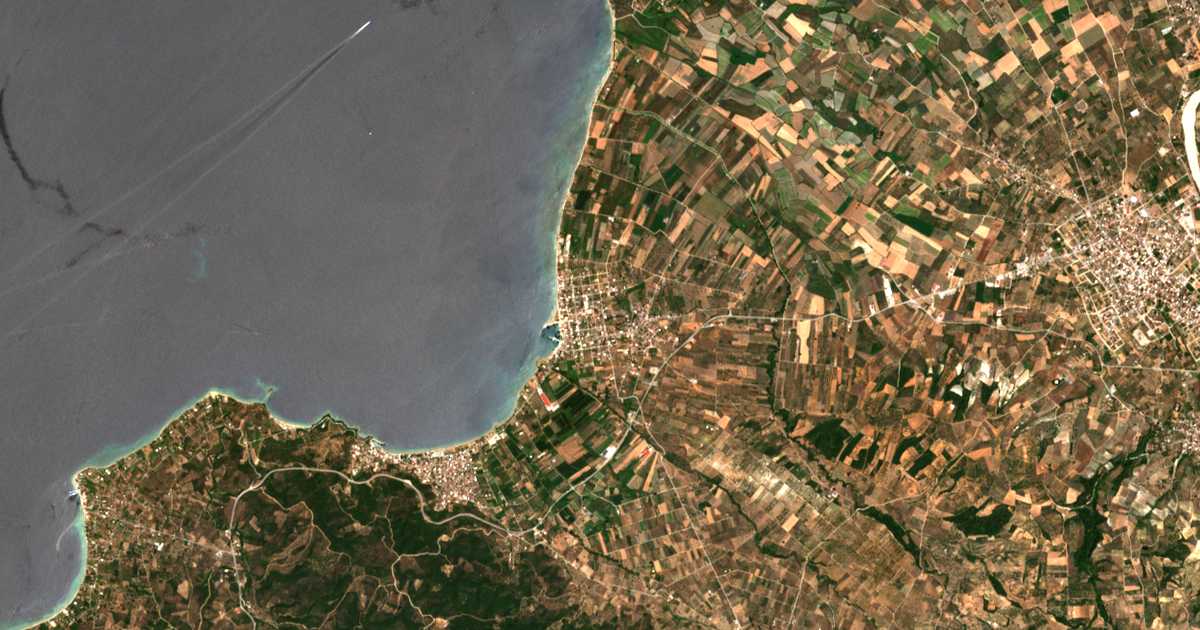 Сателитска карта на Oreoí