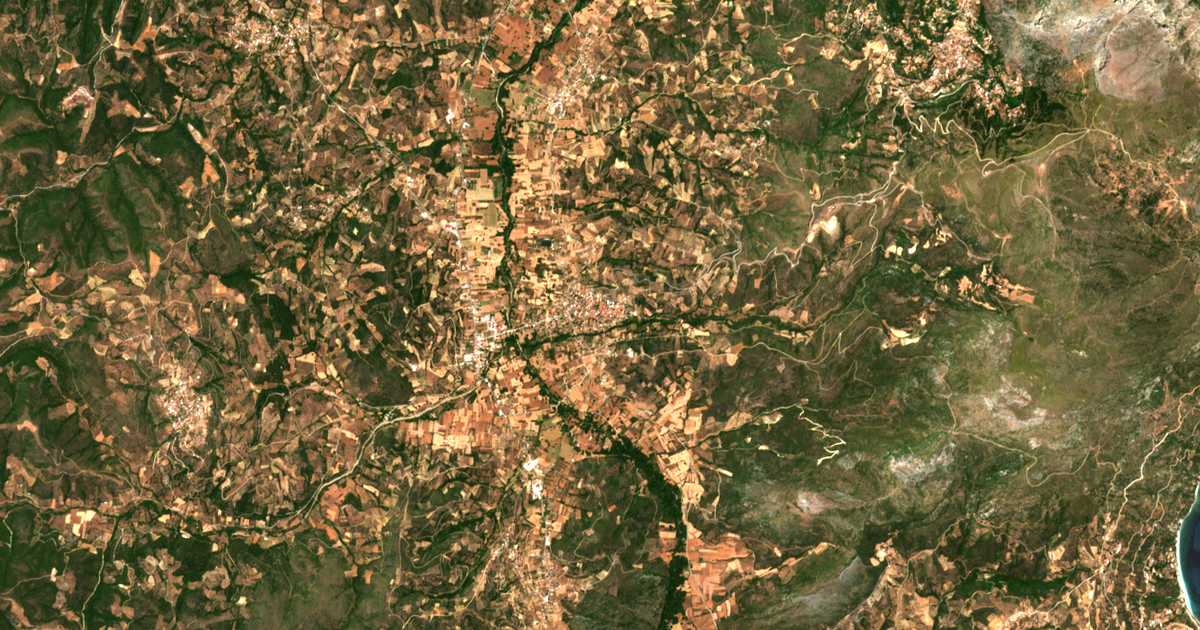 Сателитска карта на Avlonárion