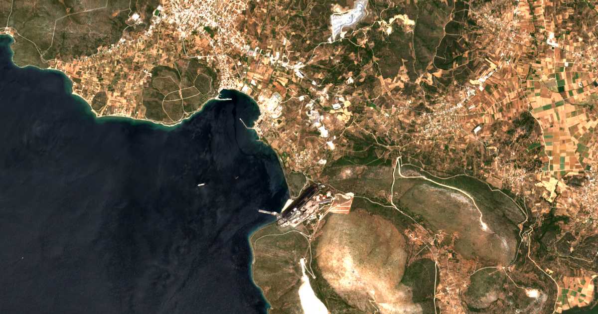 Сателитска карта на Miláki