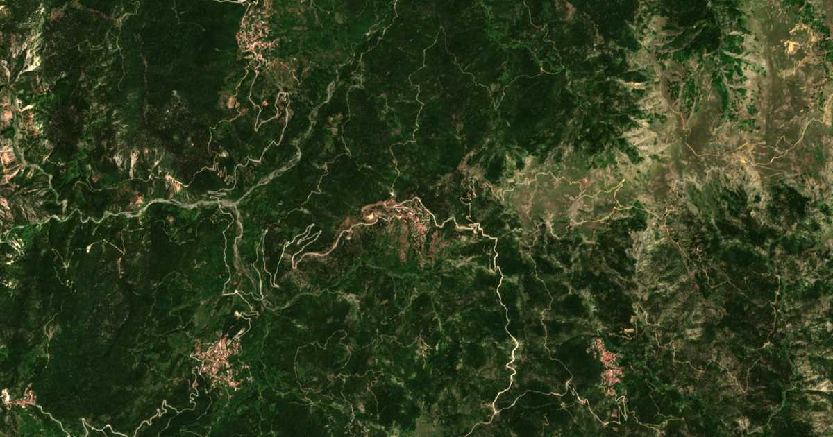 Сателитска карта на Stávloi