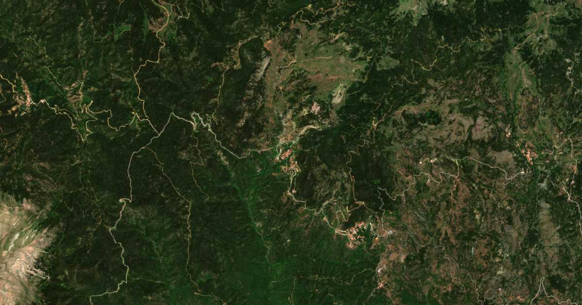 Сателитска карта на Kastriótissa