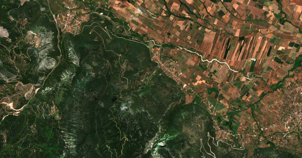 Сателитска карта на Marioláta