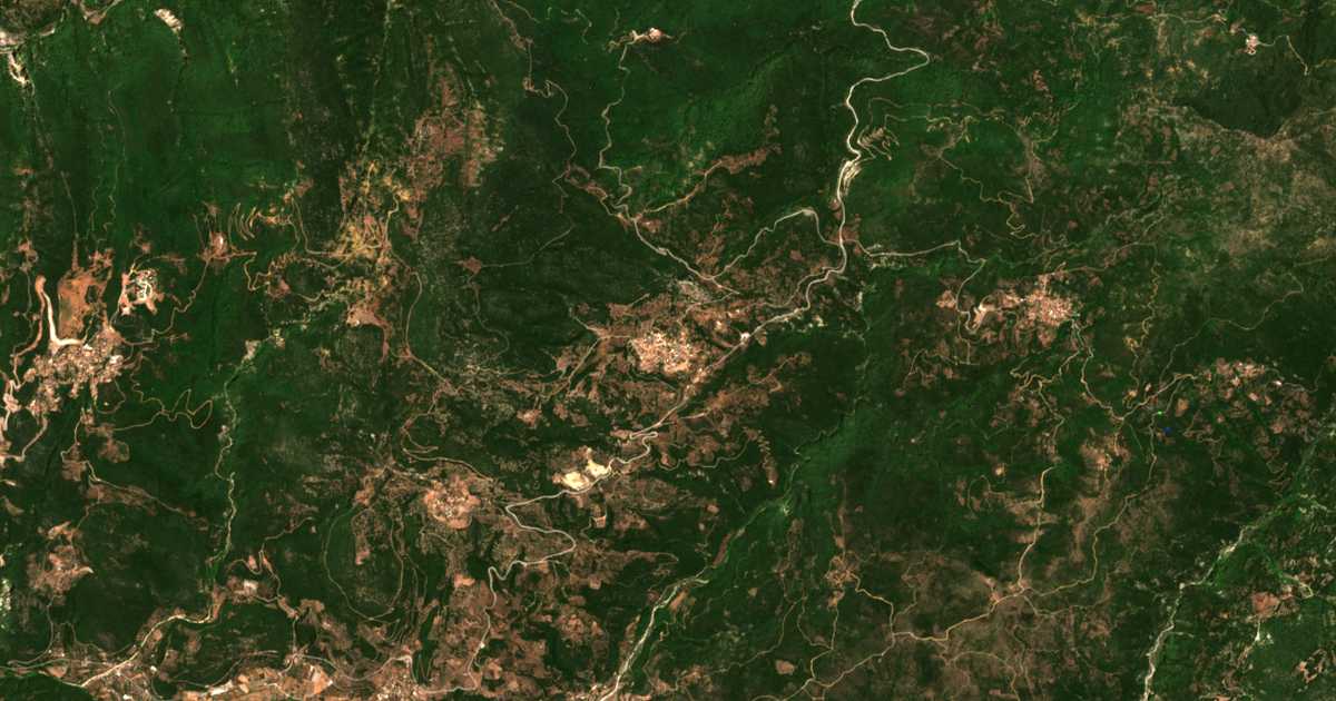 Сателитска карта на Filothéi