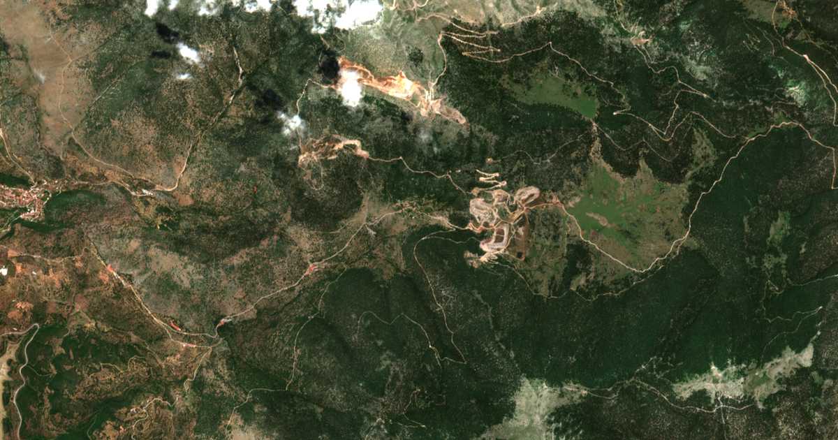 Сателитска карта на Karoútai