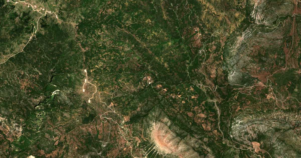 Сателитска карта на Makriní