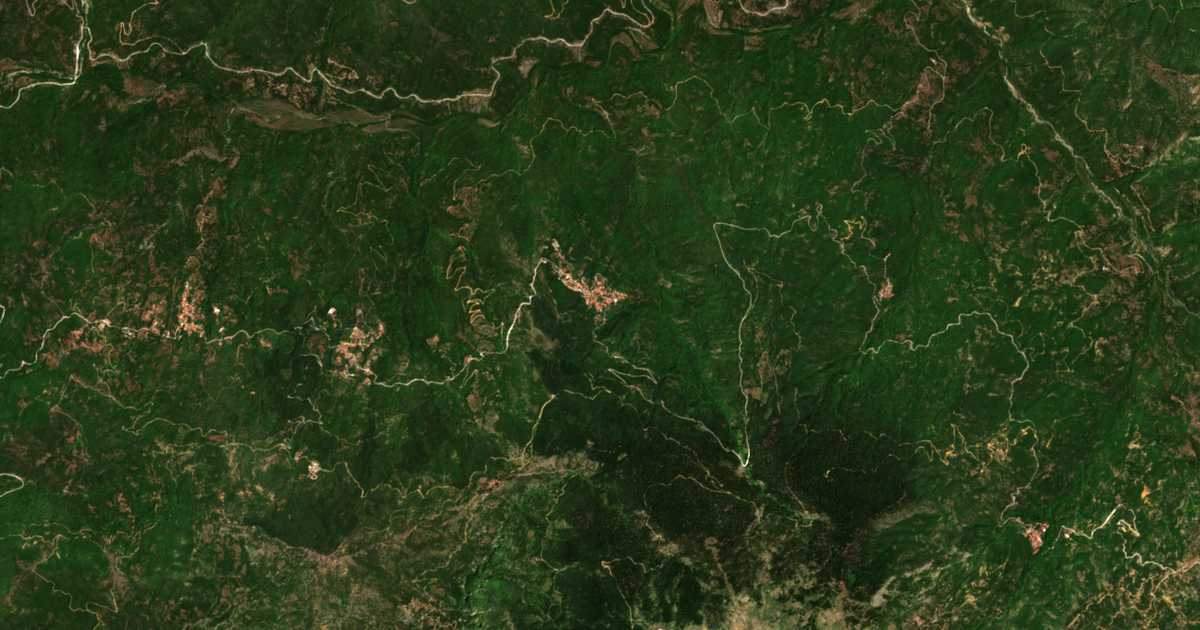 Сателитска карта на Potidáneia