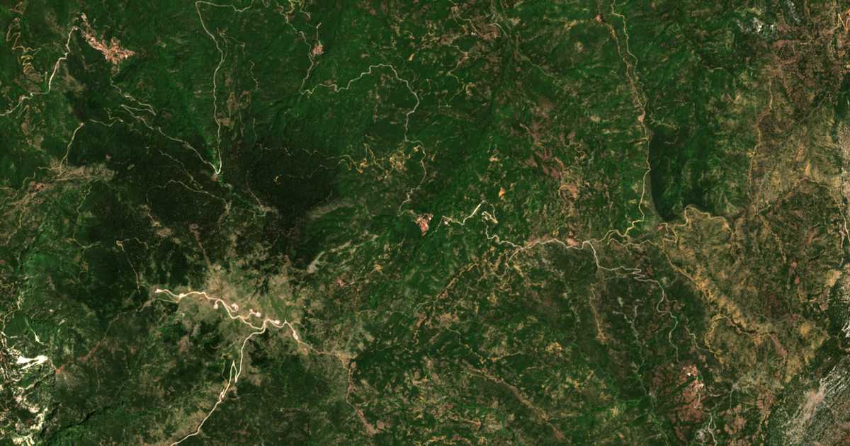 Сателитска карта на Stília