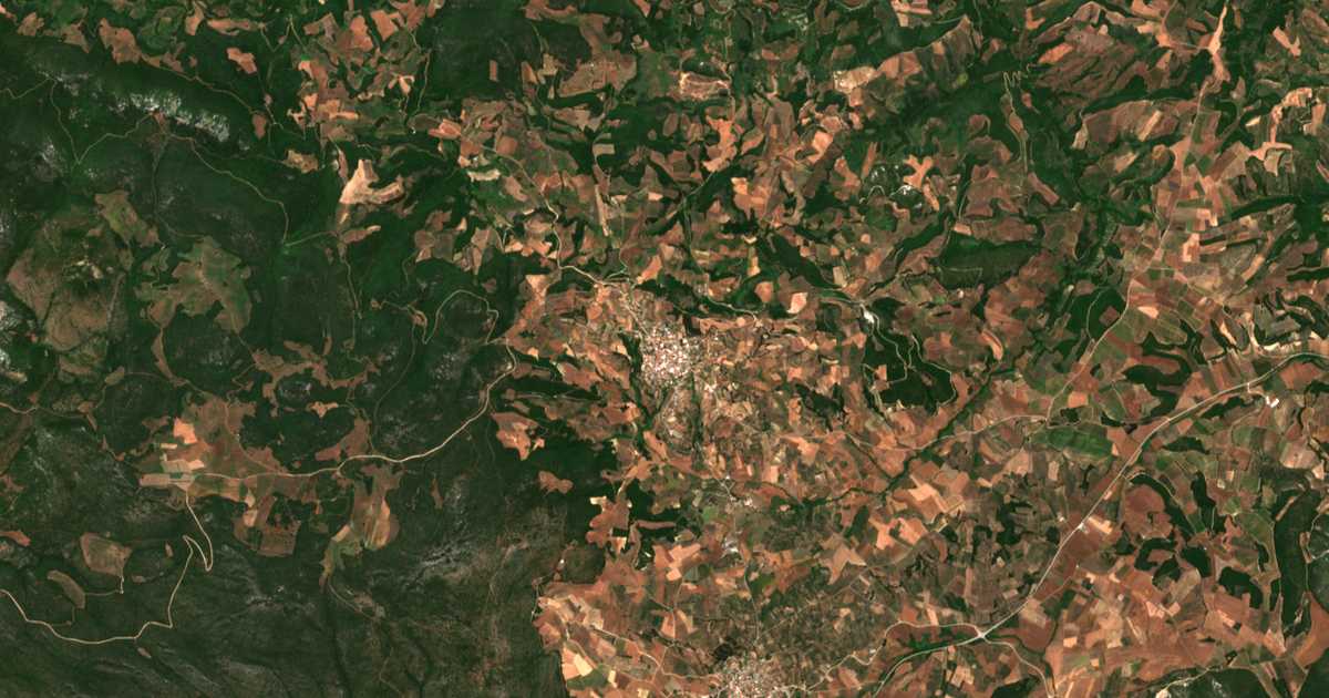 Сателитска карта на Zélion