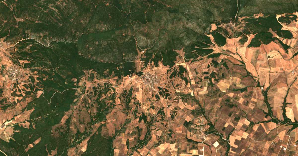Сателитска карта на Petrotón