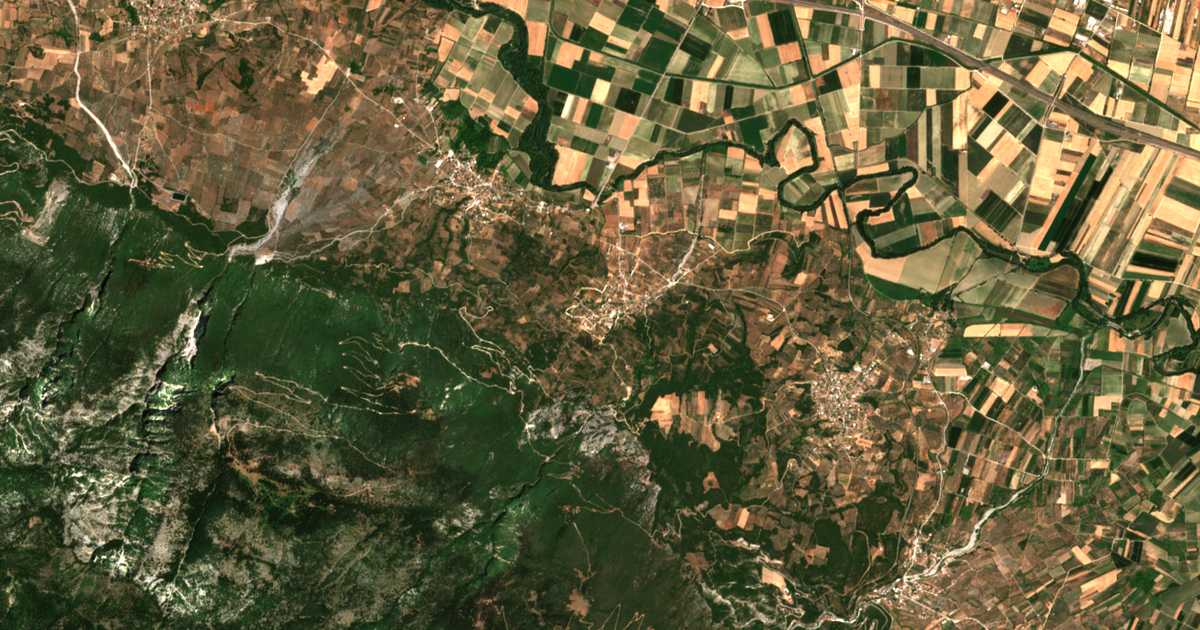 Сателитска карта на Kostaléxis