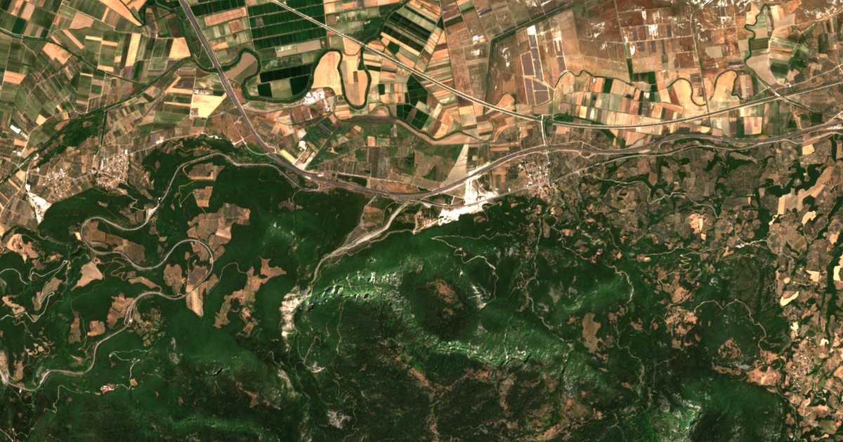 Сателитска карта на Loutrá Thermopylón
