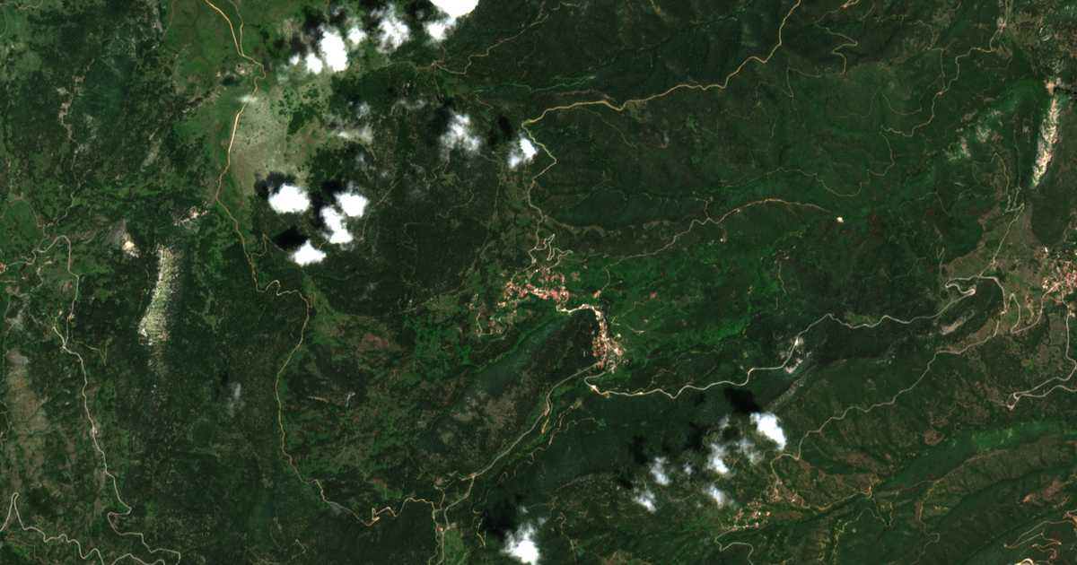 Сателитска карта на Павлијани