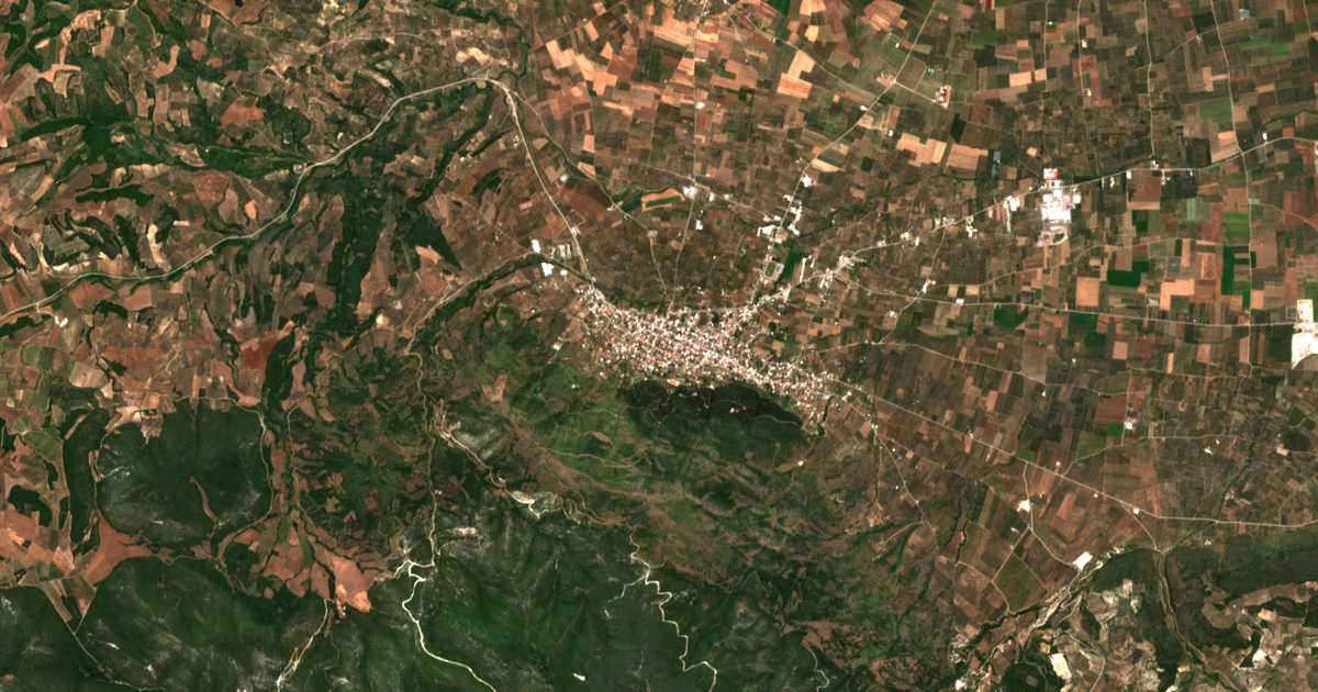 Сателитска карта на Atalánti
